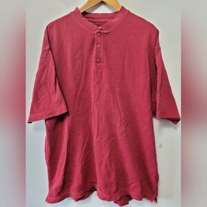 Early 2000's Cabela's Deep Red Button Up. Size XL